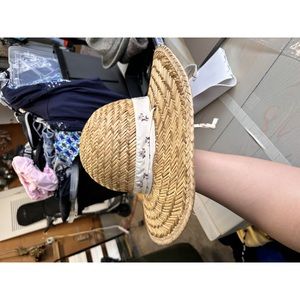 Vintage Goldcast Sun Hat, Straw Hat, Wide Brim, Floral Ribbon, Summer Essential
